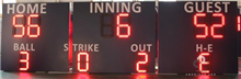 Americanled Baseball Scoreboard 4876Mmx1522mm.Png