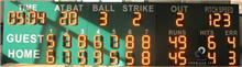 Americanled Baseball Scoreboard 5548Mmx1424mm.Png